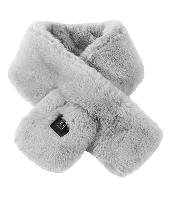 HeatWave Heated Scarf in use